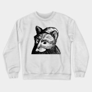 Racoon Crewneck Sweatshirt